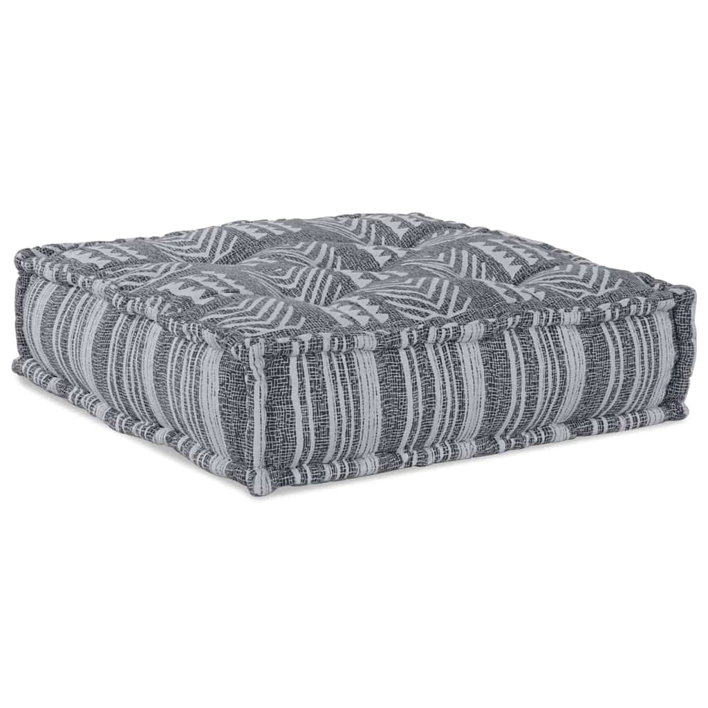 vidaXL Modulare Sofagarnitur Grau Druck 70 x 70 x 56 cm Stoff