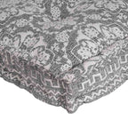 vidaXL Pallet Sofa Kissen Hellgrau 120 x 80 x 12 cm Stoff