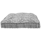 vidaXL Pallet Sofa Kissen Hellgrau 120 x 80 x 12 cm Stoff