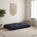 vidaXL Pallet Sofa Kissen Hellgrau 120 x 80 x 12 cm Stoff