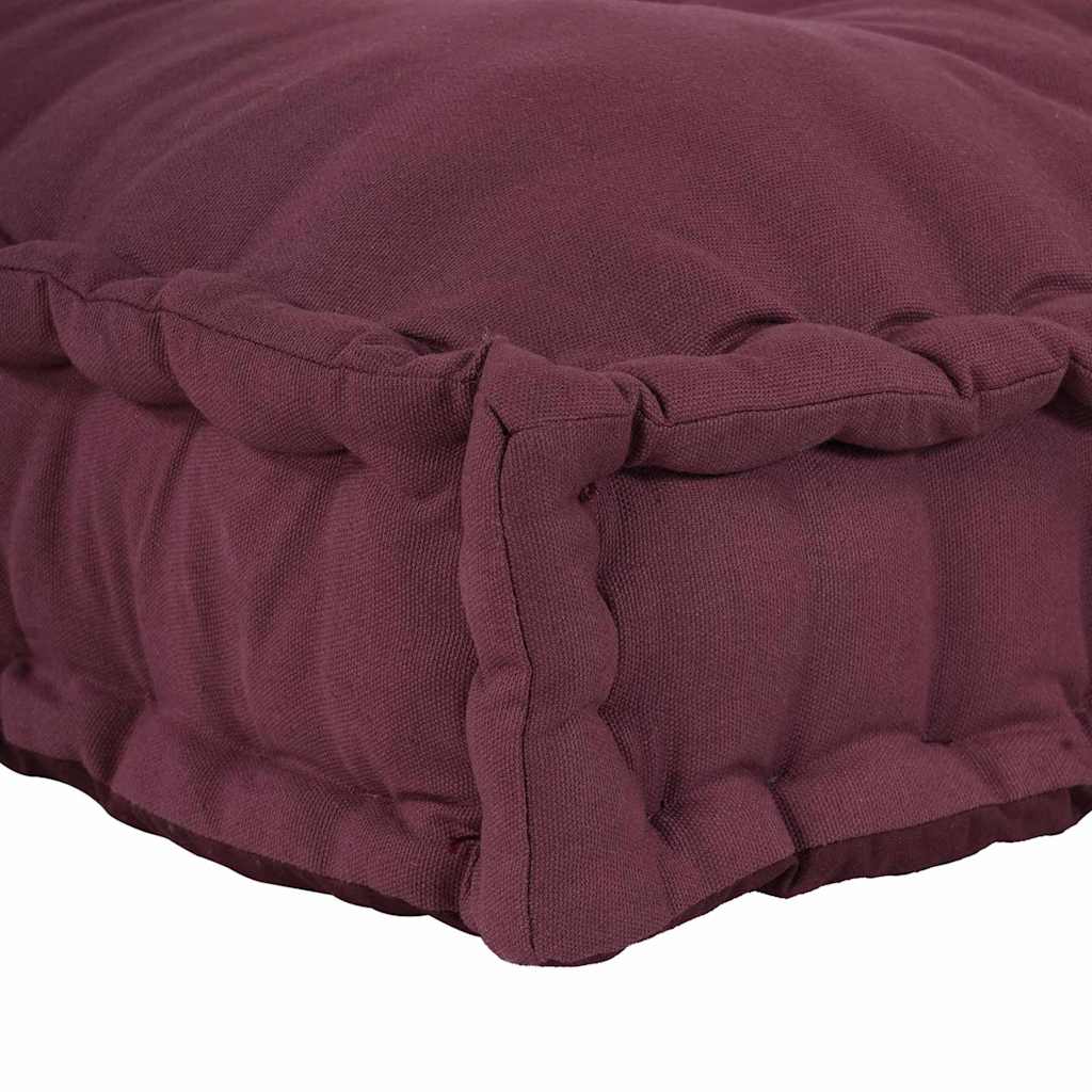 vidaXL Pallet Sofa Kissen Kastanienbraun 120 x 80 x 12 cm Stoff
