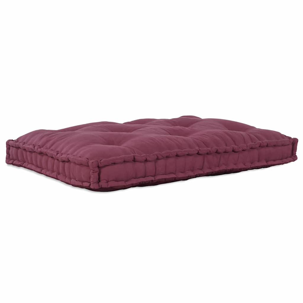 vidaXL Pallet Sofa Kissen Kastanienbraun 120 x 80 x 12 cm Stoff