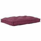 vidaXL Pallet Sofa Kissen Kastanienbraun 120 x 80 x 12 cm Stoff