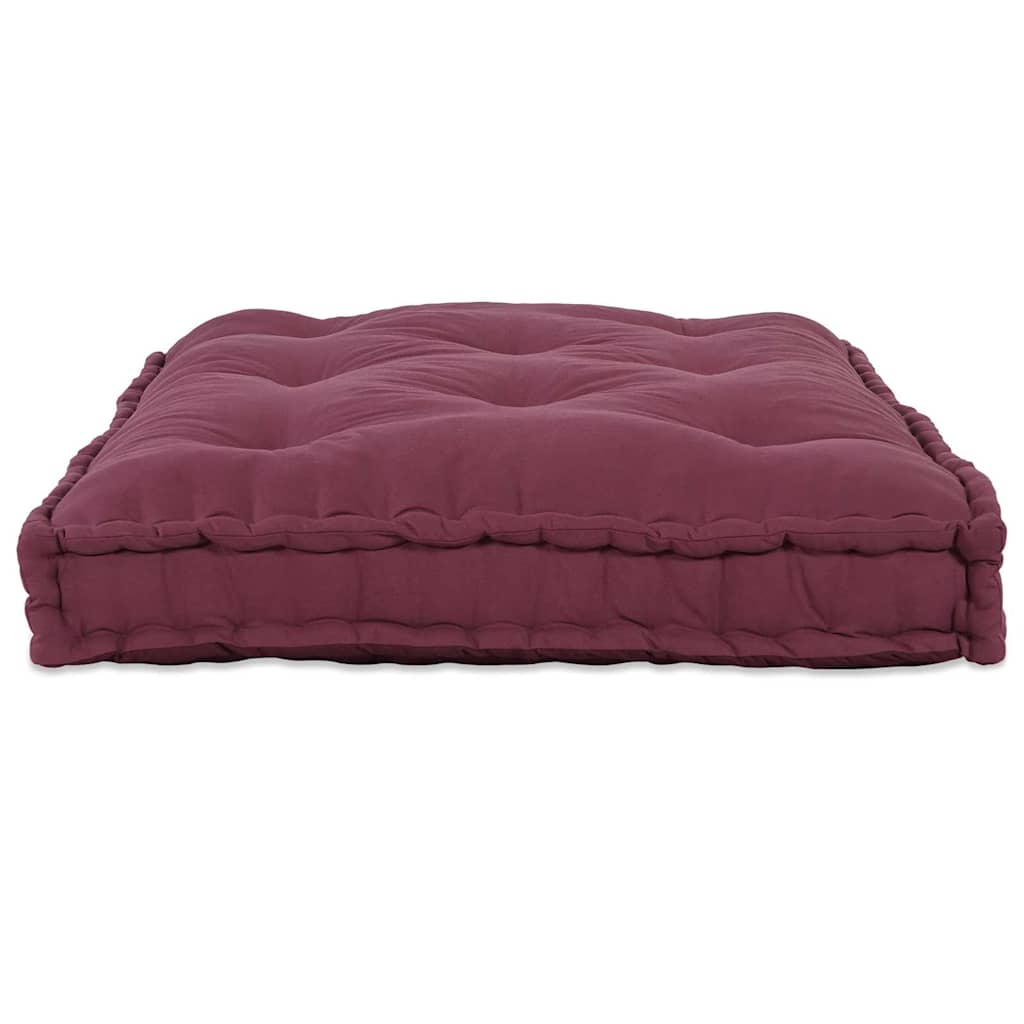 vidaXL Pallet Sofa Kissen Kastanienbraun 120 x 80 x 12 cm Stoff