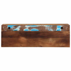 vidaXL Garderobenständer Mehrfarbig 73 x 19 x 23 cm Massivholz Altholz