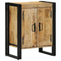 vidaXL Schuhschrank mit Regal Braun 110 x 38 x 45 cm Massivholz Mango