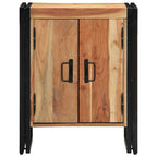 vidaXL Schuhschrank mit Regal Braun 56 x 35 x 70 cm Massivholz Akazie