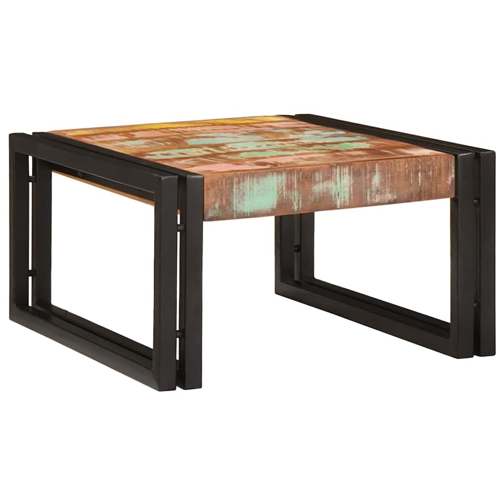 vidaXL Badregal für Mehrfarbig 60 x 50 x 23 cm Massives Altholz