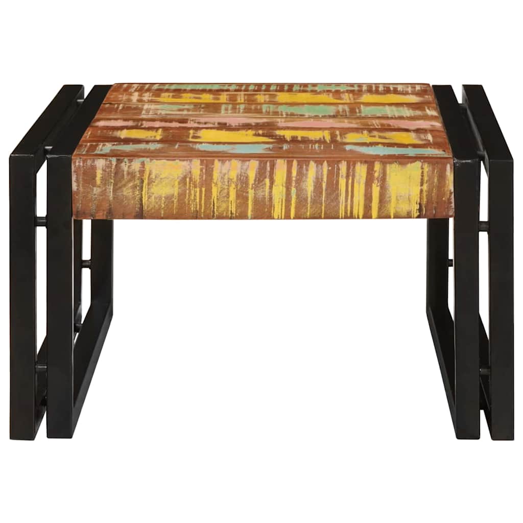 vidaXL Badregal für Mehrfarbig 60 x 50 x 23 cm Massives Altholz
