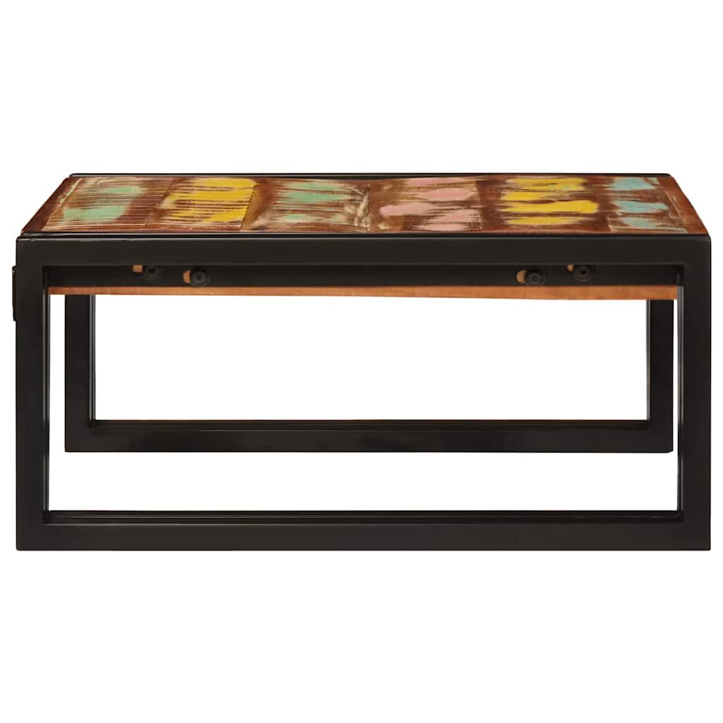 vidaXL Badregal für Mehrfarbig 60 x 50 x 23 cm Massives Altholz