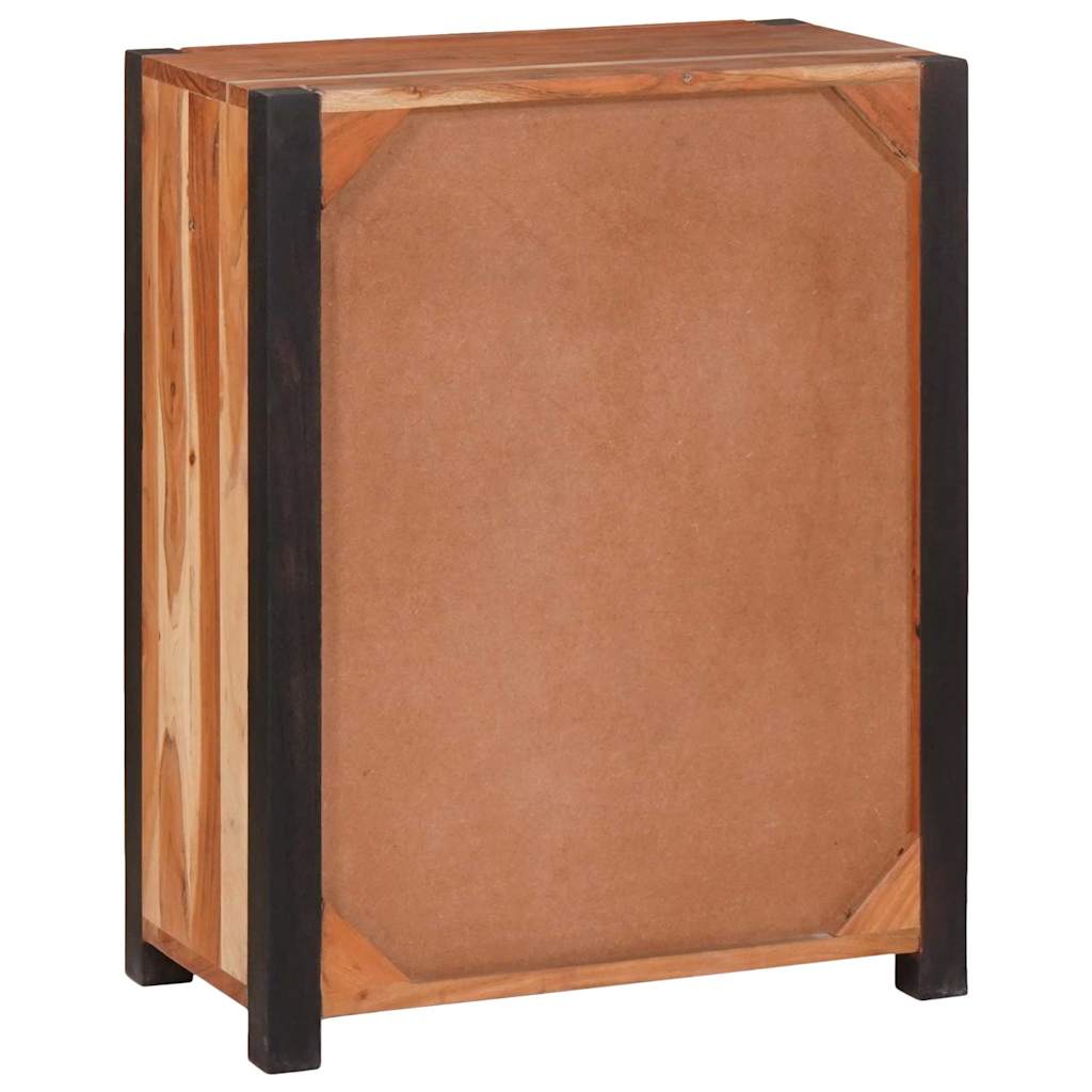 vidaXL Sideboard 3 pcs Braun 110 x 30 x 75 cm Massivholz Akazie