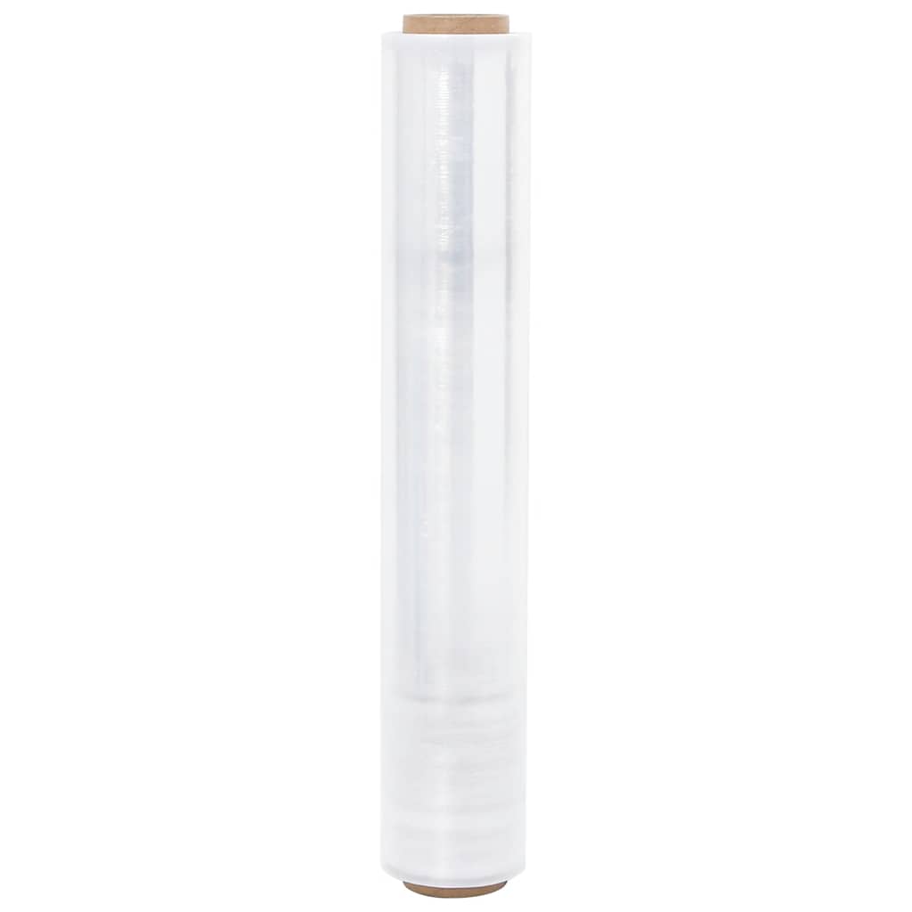vidaXL Stretchfolie 6 Stk. Transparent 17 μm 50 cm x 150 m