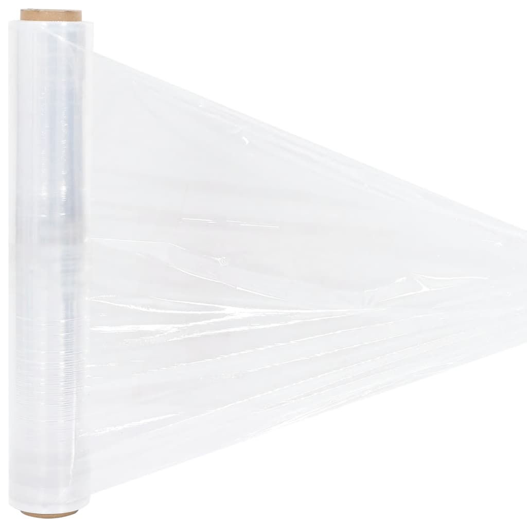 vidaXL Stretchfolie 6 Stk. Transparent 23 μm 50 cm x 300 m