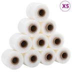 vidaXL Stretchfolien 50 Stk. Transparent 23 μm 10 cm x 150 m