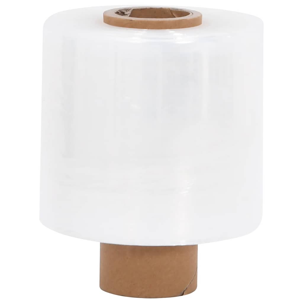 vidaXL Stretchfolien 10 Stk. Transparent 23 μm 10 cm x 300 m
