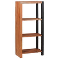 vidaXL Bücherregal Braun 50 x 30 x 110 cm Massivholz Akazie