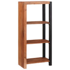 vidaXL Bücherregal Braun 50 x 30 x 110 cm Massivholz Akazie