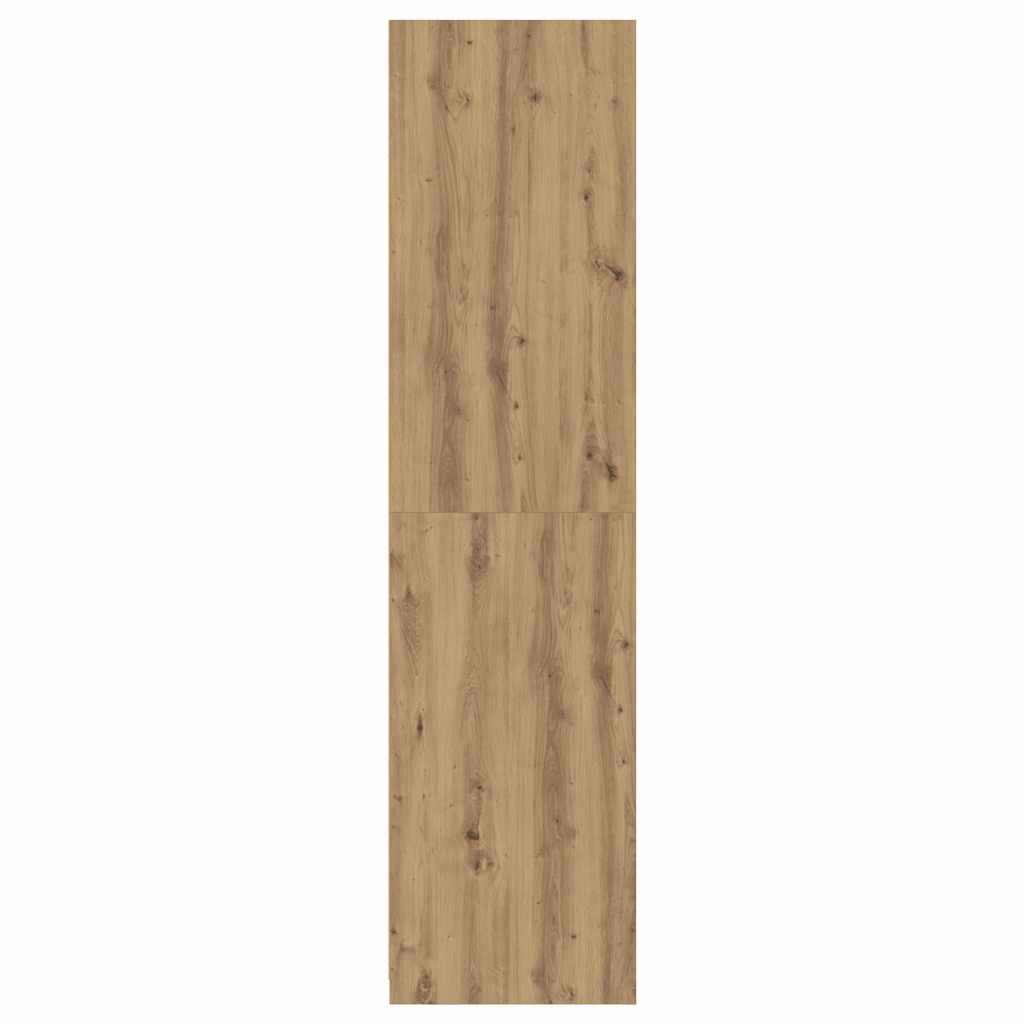 vidaXL Kleiderschrank Artisan-Eiche 100x50x200 cm Holzwerkstoff