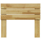 vidaXL Kopfteil 75 cm Massivholz Eiche