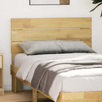 vidaXL Kopfteil 80 cm Massivholz Eiche