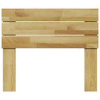 vidaXL Kopfteil 80 cm Massivholz Eiche
