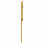 vidaXL Kopfteil 80 cm Massivholz Eiche