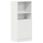 vidaXL 2-tlg. Küchenschrank-Set Weiß Holzwerkstoff