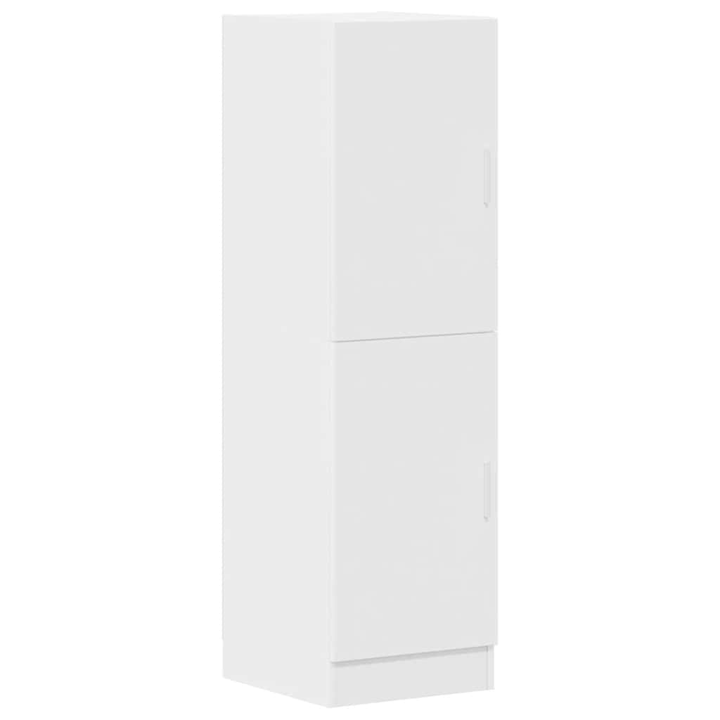 vidaXL 2-tlg. Küchenschrank-Set Weiß Holzwerkstoff