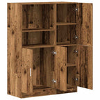 vidaXL 2-tlg. Küchenschrank-Set Altholz-Optik Holzwerkstoff