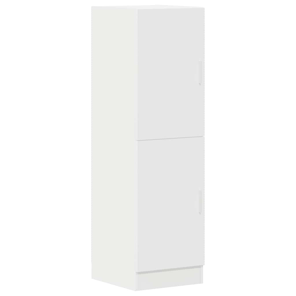 vidaXL 3-tlg. Küchenschrank-Set Weiß Holzwerkstoff