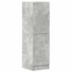 vidaXL 3-tlg. Küchenschrank-Set Betongrau Holzwerkstoff
