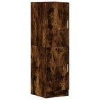 vidaXL 3-tlg. Küchenschrank-Set Räuchereiche Holzwerkstoff