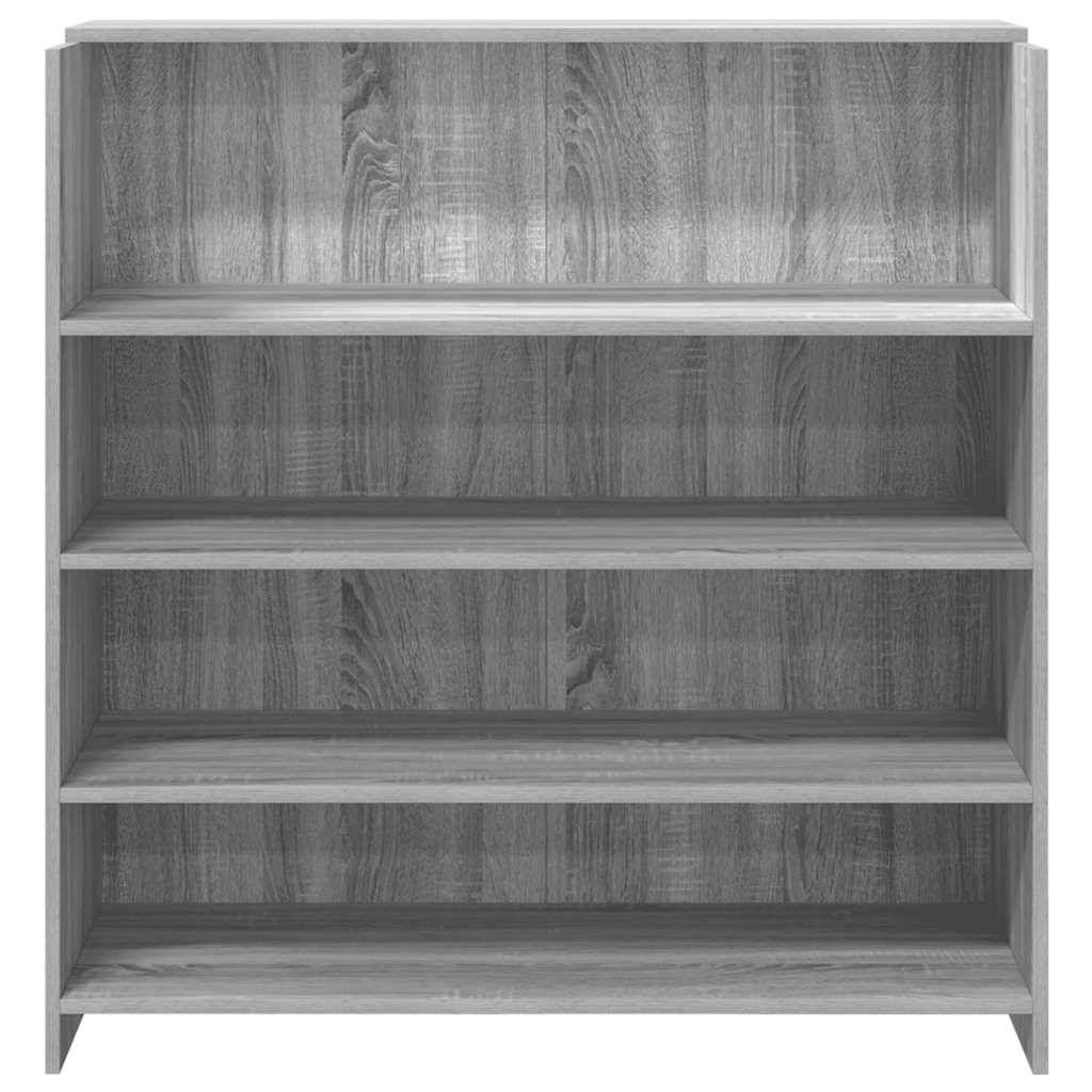 vidaXL Empfangstheke Grau Sonoma 100x50x103,5 cm Holzwerkstoff