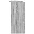 vidaXL Empfangstheke Grau Sonoma 100x50x103,5 cm Holzwerkstoff