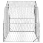 vidaXL Hühnerstall 2,5x2x2,25 m Verzinkter Stahl