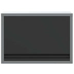 vidaXL Werkzeugschrank mit Speicher Schwarz und Grau 50 x 25 x 35 cm