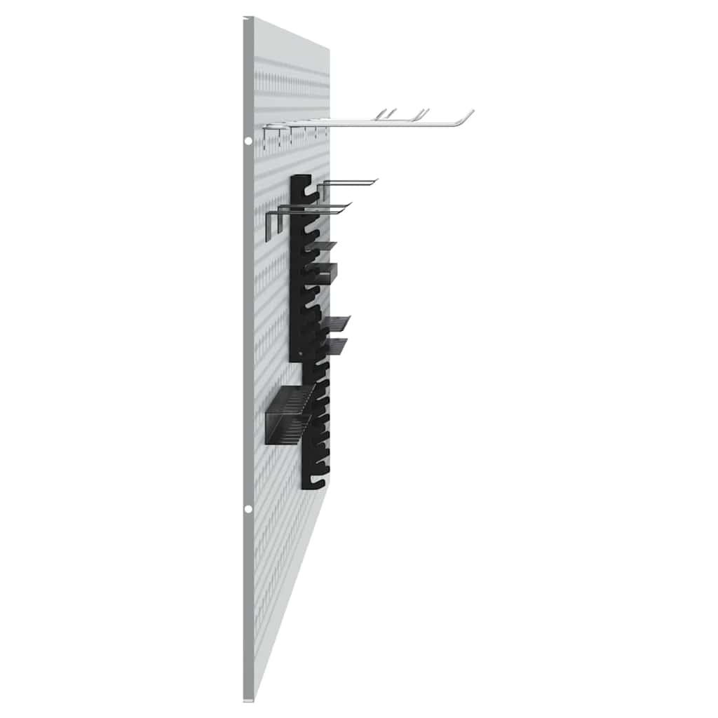 vidaXL Werkzeugwandpaneel 3 pcs Grau 150 x 1 x 60 cm