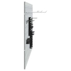vidaXL Werkzeugwandpaneel 3 pcs Grau 150 x 1 x 60 cm