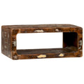 vidaXL TV-Schränk Mehrfarbig 60 x 30 x 25 cm Massivholz Altholz