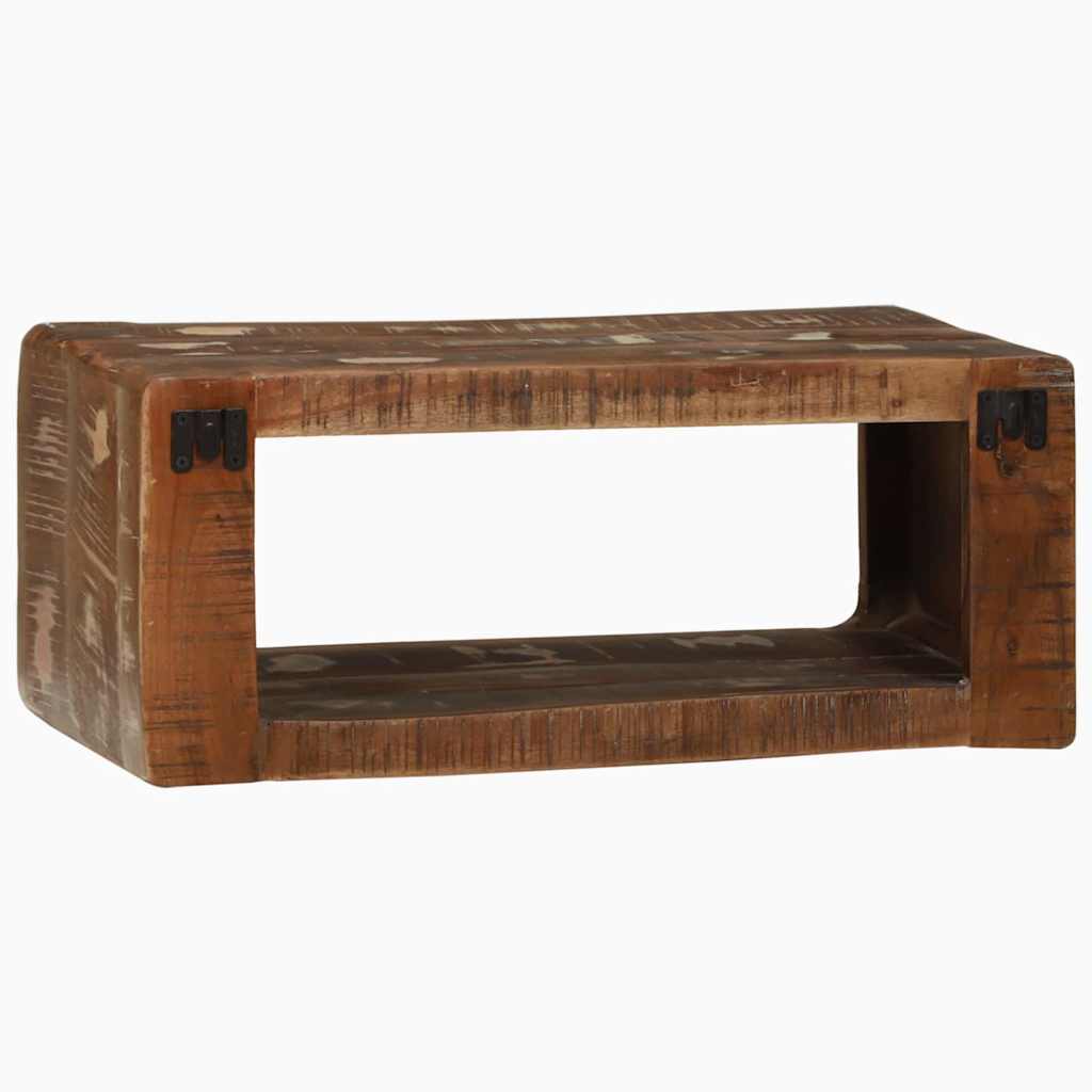 vidaXL TV-Schränk Mehrfarbig 60 x 30 x 25 cm Massivholz Altholz