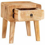 vidaXL Beistelltisch Braun 40 x 32 x 46 cm Massivholz Mango