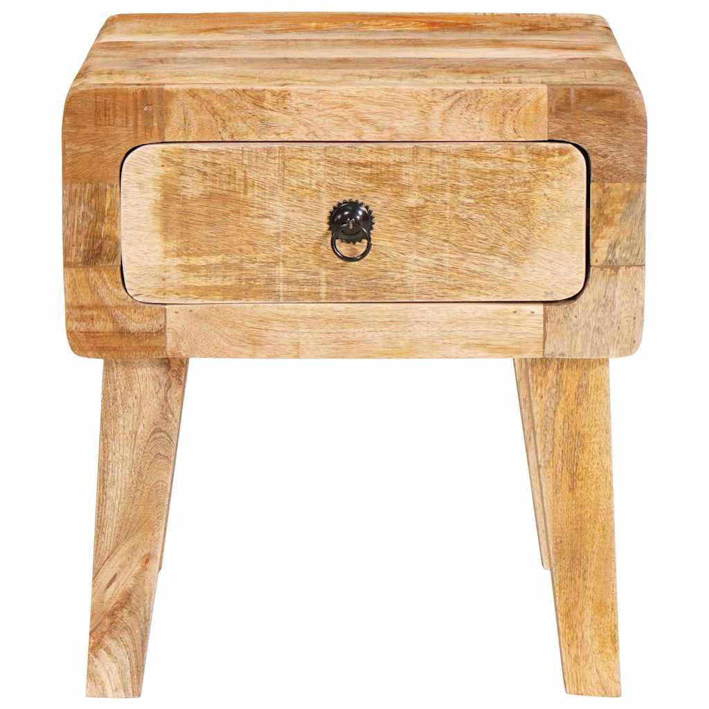 vidaXL Beistelltisch Braun 40 x 32 x 46 cm Massivholz Mango