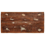vidaXL Nestingtisch 3 pcs Braun Massives upgecyceltes Holz