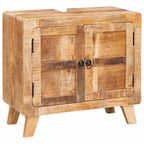 vidaXL Badezimmerschrank mit Regal mit Speicher mit Tür