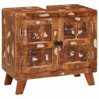 vidaXL Badezimmerschrank Massives Reclaimed Holz und Ingenieurholz
