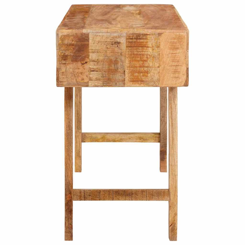 vidaXL Schminktisch mit Spiegel Braun 90 x 76 x 45 cm Massivholz Mango
