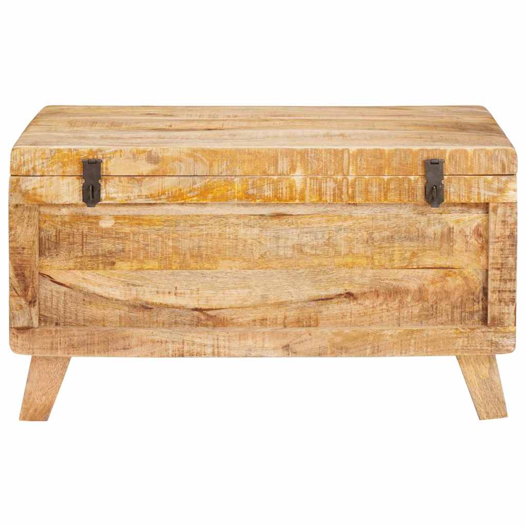 vidaXL Aufbewahrungsbox mit Speicher 70 x 35 x 40 cm Massivholz Mango
