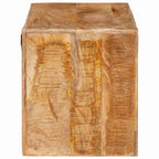 vidaXL Weinregal mit Speicher Braun 44 x 30 x 35 cm Massivholz Mango