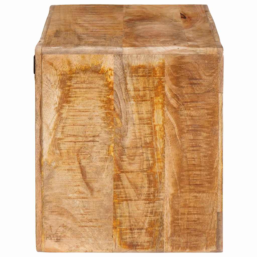 vidaXL Weinregal mit Speicher Braun 44 x 30 x 35 cm Massivholz Mango