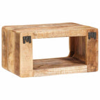 vidaXL Nachttisch Braun 45 x 30 x 24 cm Massivholz Mango